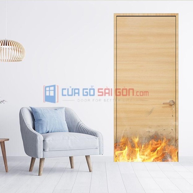Cửa gỗ chống cháy phù hợp với mọi môi trường