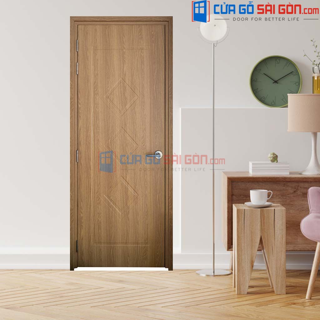 Cửa chống ồn phòng ngủ thường có 2 loại cửa gỗ và cửa nhựa