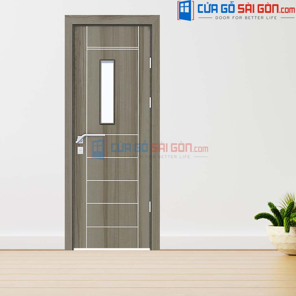 Mẫu cửa gỗ giá rẻ - Cửa gỗ Composite SGD 25CN CGSG