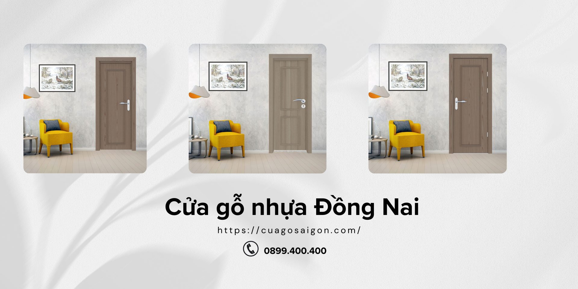Cửa gỗ nhựa có khả năng chống chịu tốt trước các yếu tố thời tiết.