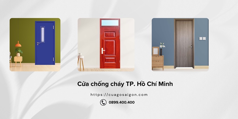 Cửa chống cháy TP. Hồ Chí Minh sang trọng, cao cấp dùng nhiều trong các chung cư